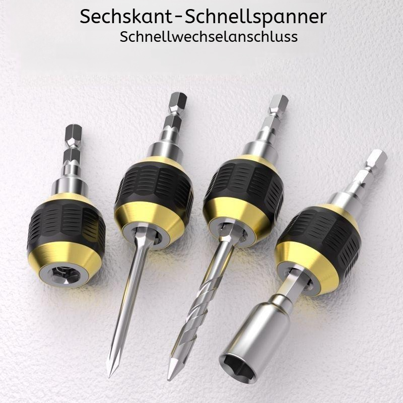 Schnellwechsel Selbstverriegelnde Verlängerungsstange für Bohrmaschinenadapter