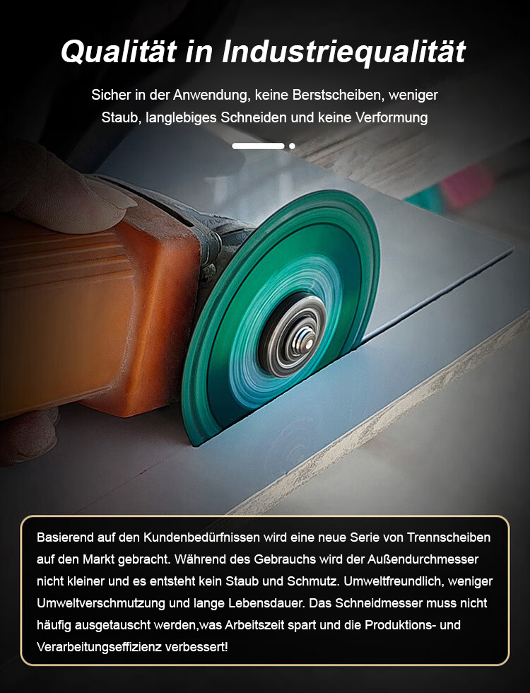 Universelle Trennscheibe mit hoher Haltbarkeit