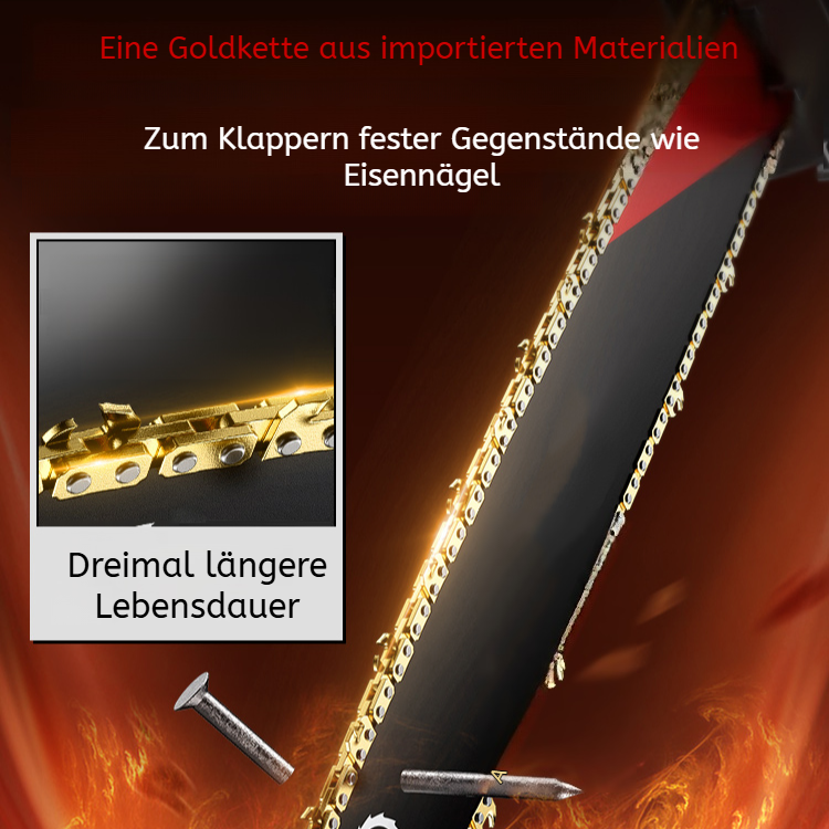 Einhand-Akku-Kettensäge