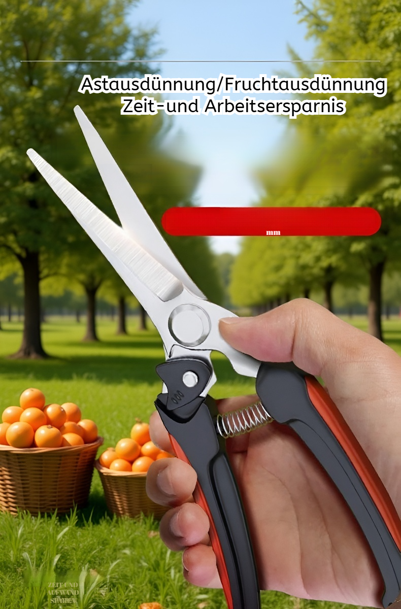 Ergonomischer Griff der Gartenschere für komfortables Arbeiten