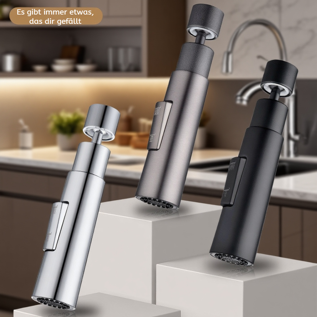 Kitchen Faucet Extender Swivel Joint Universal Kitchen Splash Nozzle Pressurized Faucet Extender