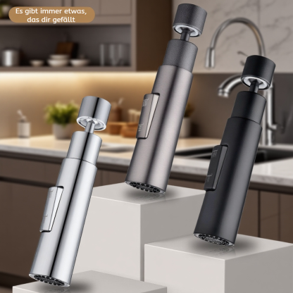 Kitchen Faucet Extender Swivel Joint Universal Kitchen Splash Nozzle Pressurized Faucet Extender
