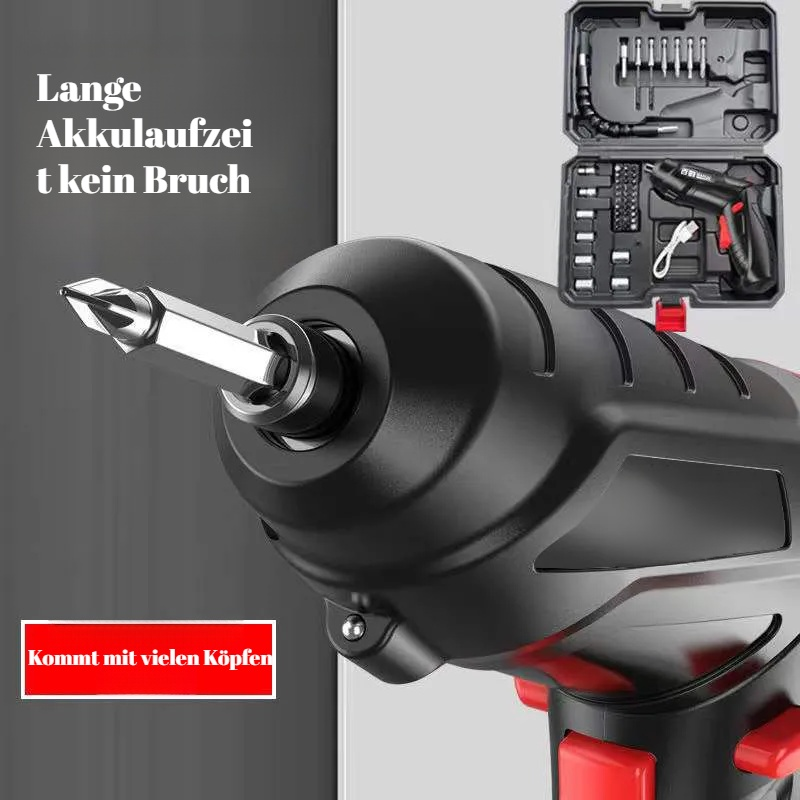  Mini-Akku-Multifunktions-Elektroschraubendreher-Set
