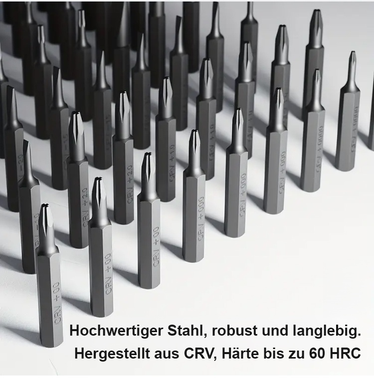 Einfach zu handhabender 132-teiliger Schraubendreher-Reparatursatz
