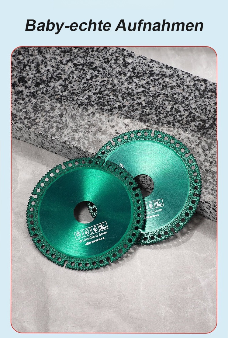 Trennscheibe für Metall, Stein und Kunststoff