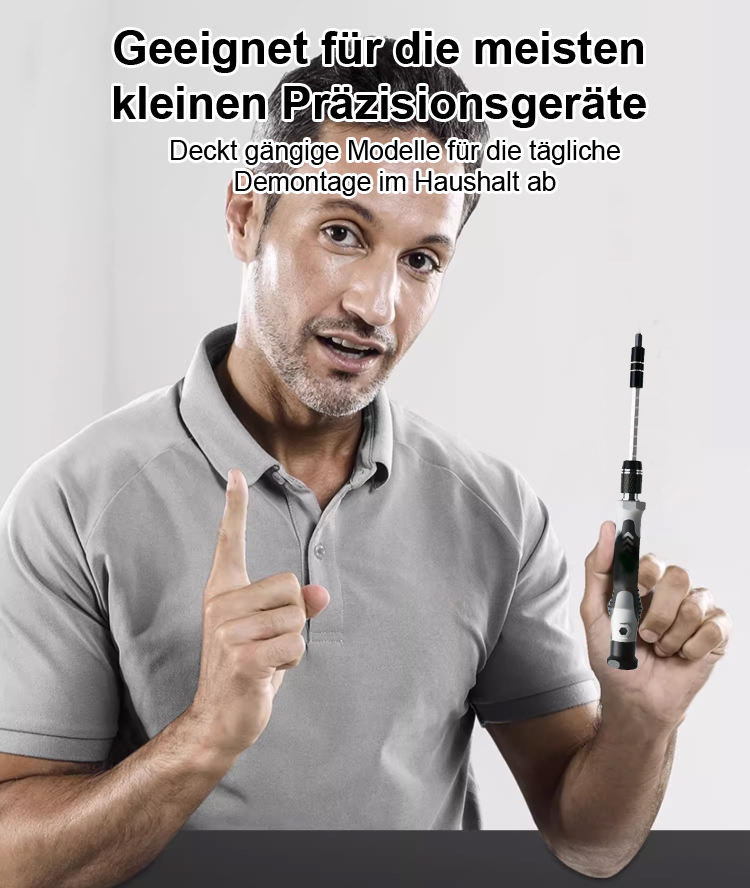 Vielseitiges Werkzeugset für Elektronik und Haushaltsreparaturen