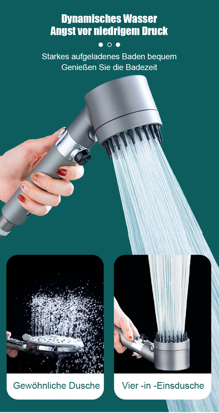 Deutsche Massage Dusche – Ein-Klick Druckeinstellung
