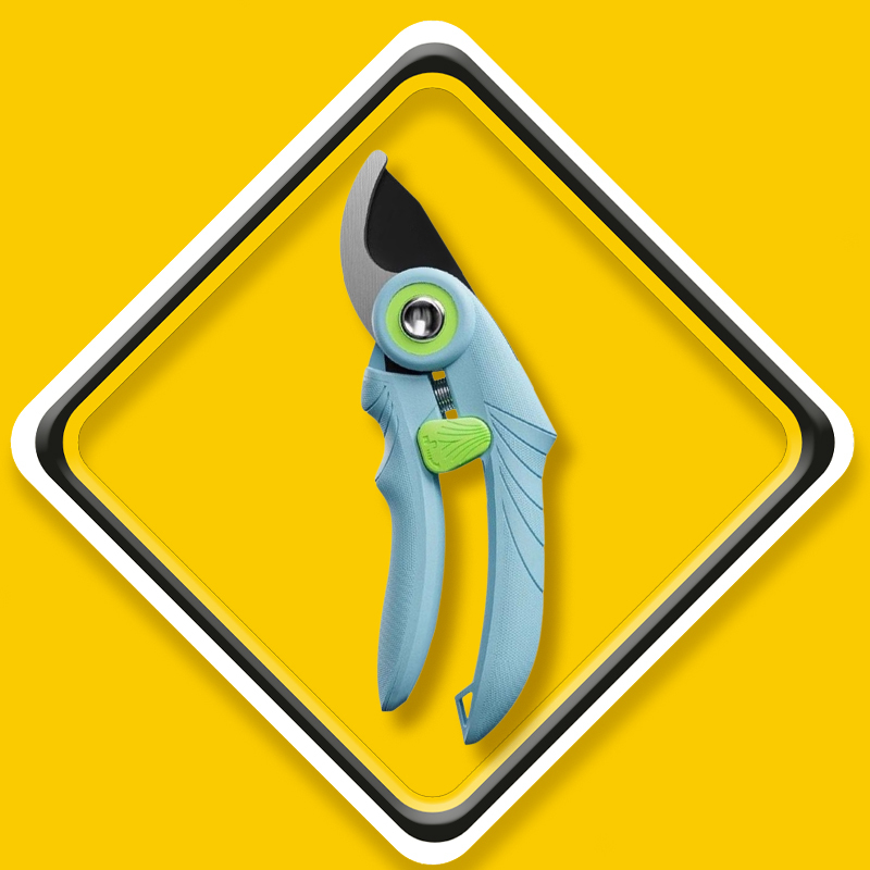 Scharfe und kraftsparende Gartenschere