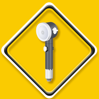 Multifunktionale Duschkopf-Set mit drei Massage-Modi und Druckverstärkung