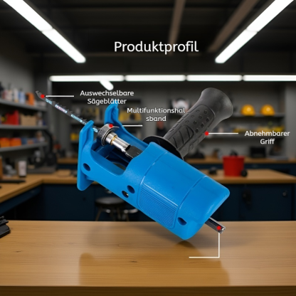 Multifunktionales Holzschnitt- und Bohrwerkzeug