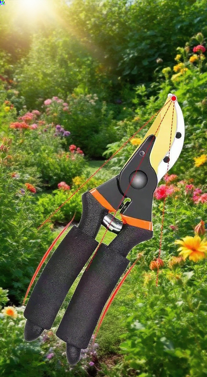 Detailansicht der scharfen Klingen