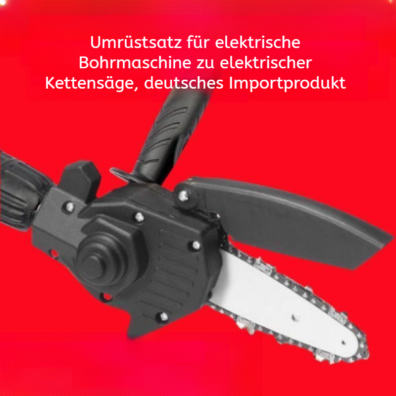 Kettensägen-Umbausatz für präzises Sägen