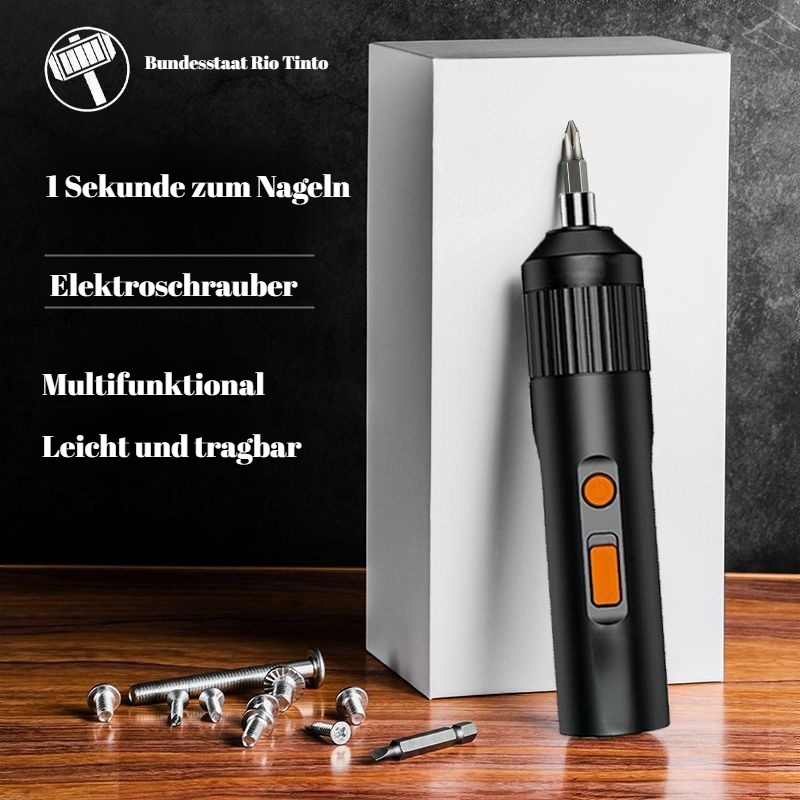 Kleine wiederaufladbare Mini-Akku-Schraubendreher mit großer Reichweite, automatisch