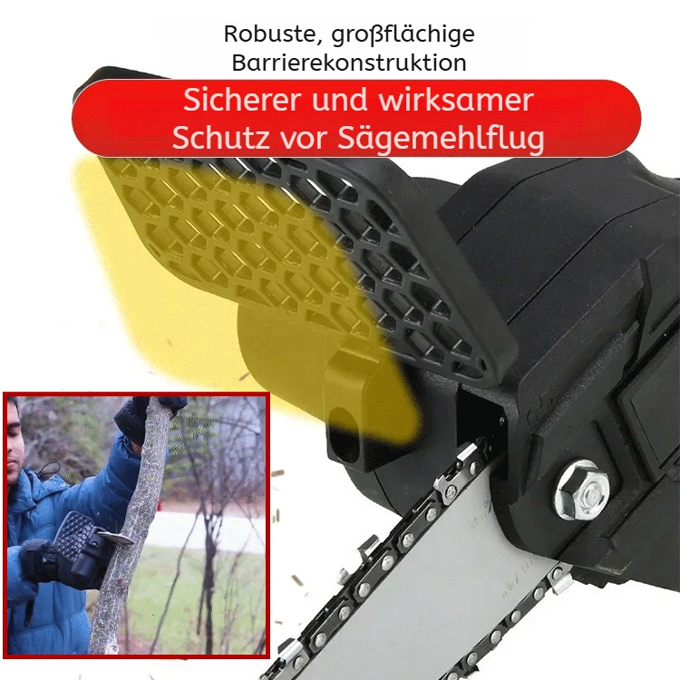 Einhand-Akku-Kettensäge