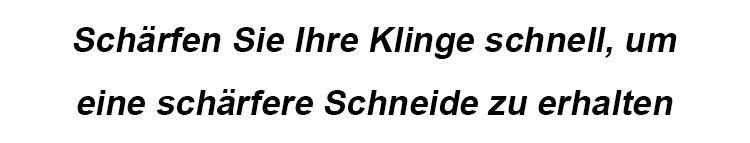 Schärfgerät beim Schärfen einer Gartenschere