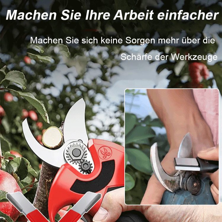 Tragbares Handschärfgerät für Gartenscheren