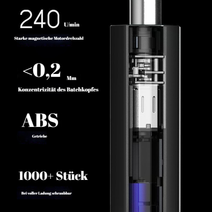 Kleine wiederaufladbare Mini-Akku-Schraubendreher mit großer Reichweite, automatisch