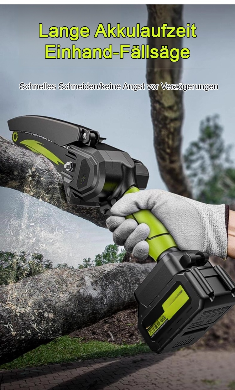 Handliche Mini-Elektrosäge für präzises Sägen