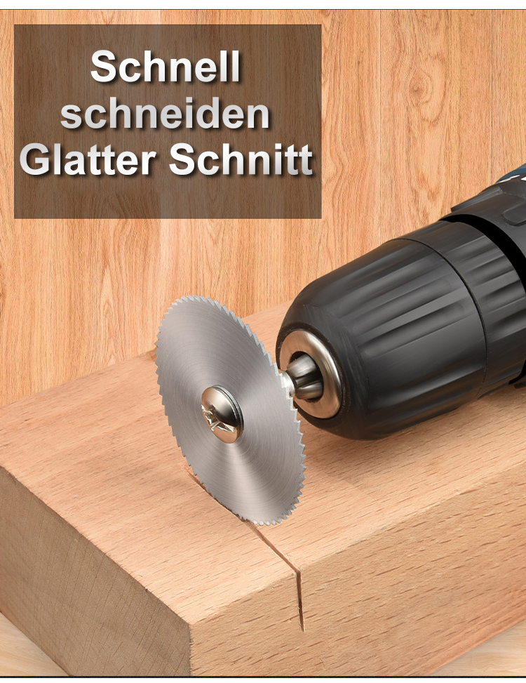 Elektrische Schleifmaschine mit Sägeblatt