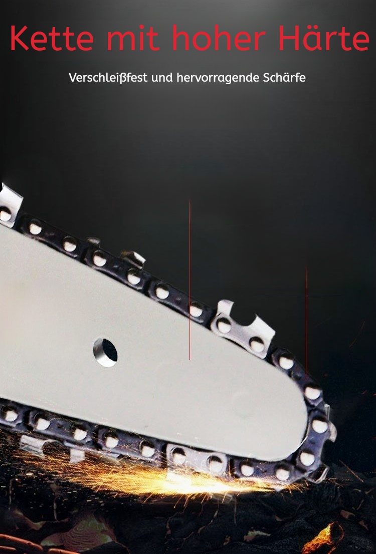 Kabellose Handkettensäge für flexible Gartenarbeit