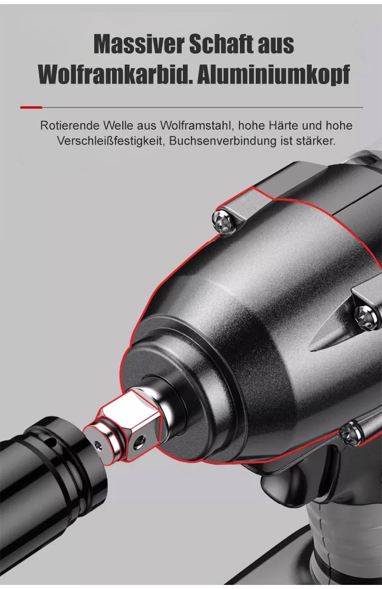 Leichtgewichtiger und kompakter Lithium-Elektroschrauber