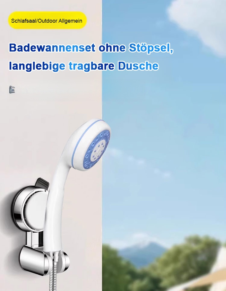 Flexible Installation der Duschpumpe ohne Stecker