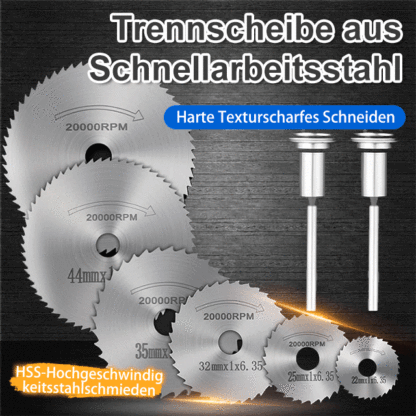 Schnellarbeitsstahl-Sägeblatt, kleines Sägeblatt-Set, elektrische Schleifmaschine, Schneidklinge