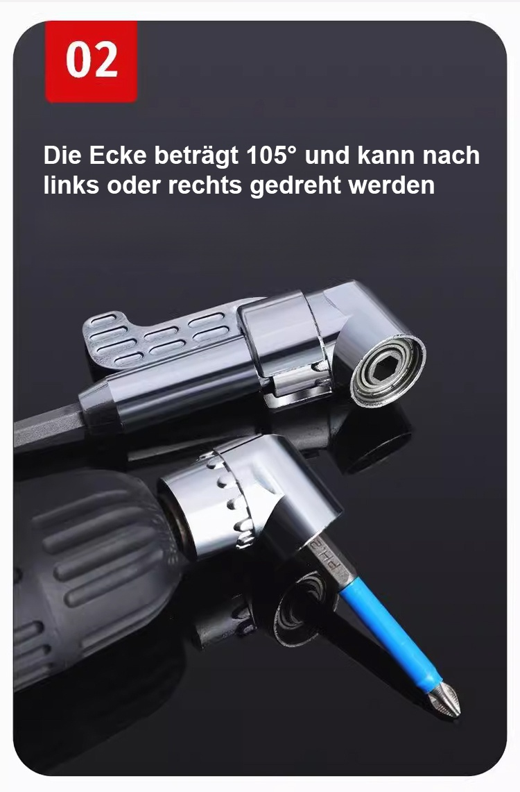 Praktisches Winkelschraubendreher-Set für Heimwerker
