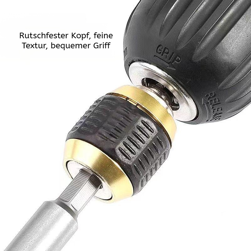 Schnellwechsel Selbstverriegelnde Verlängerungsstange für Bohrmaschinenadapter