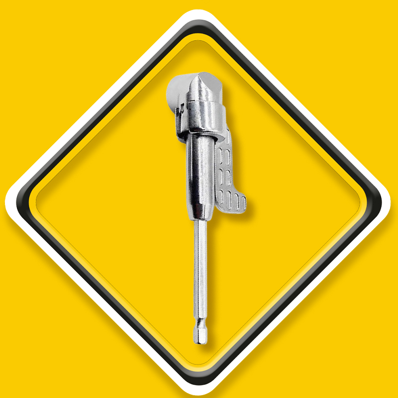 Multifunktionale Winkelschraubendreher-Bits, die keine Enge fürchten.