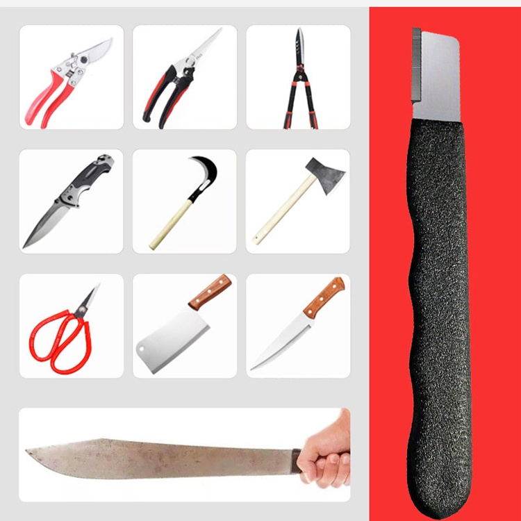 Tragbares Handschärfgerät für Gartenscheren