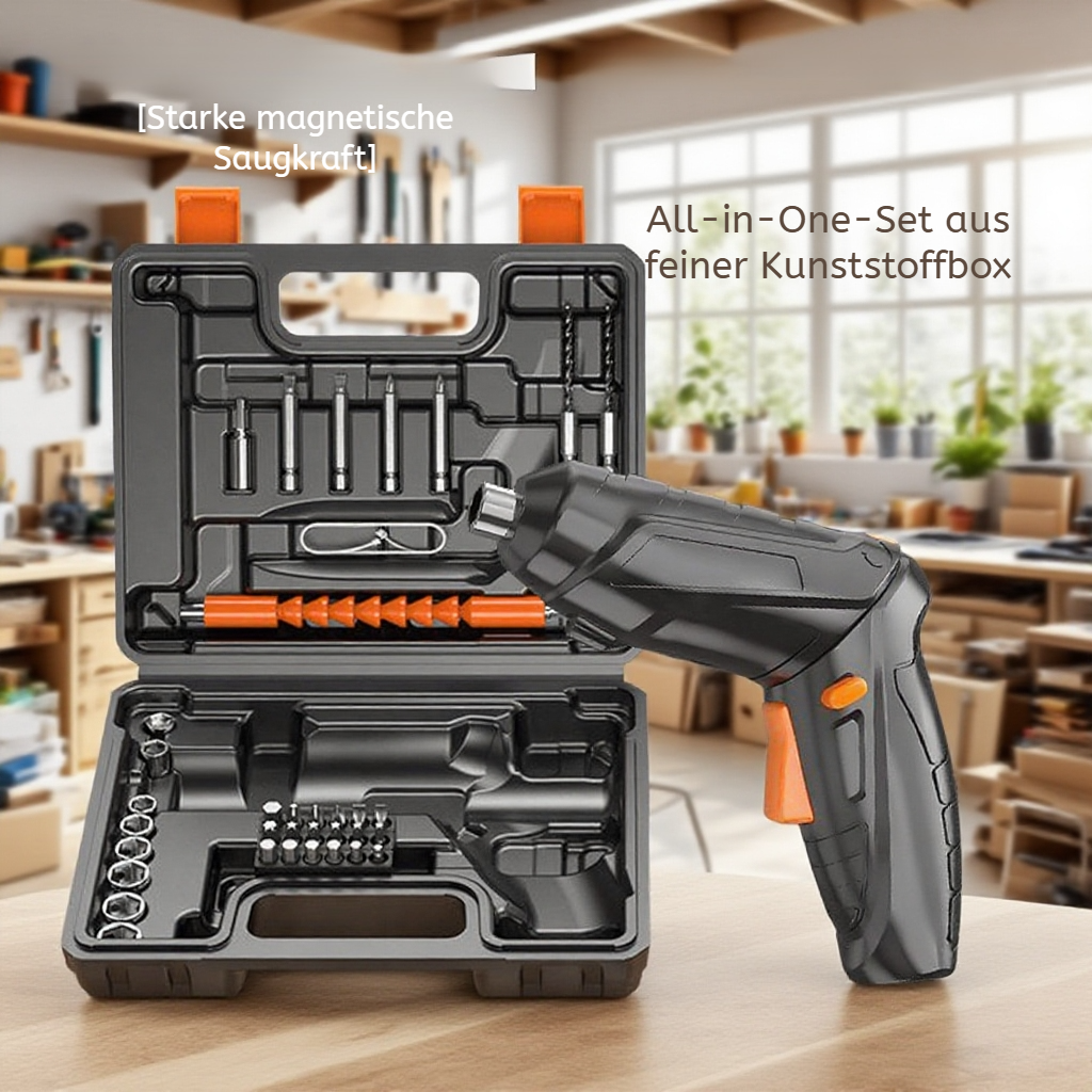 Elektrisches Bohrmaschinen-Set für Zuhause