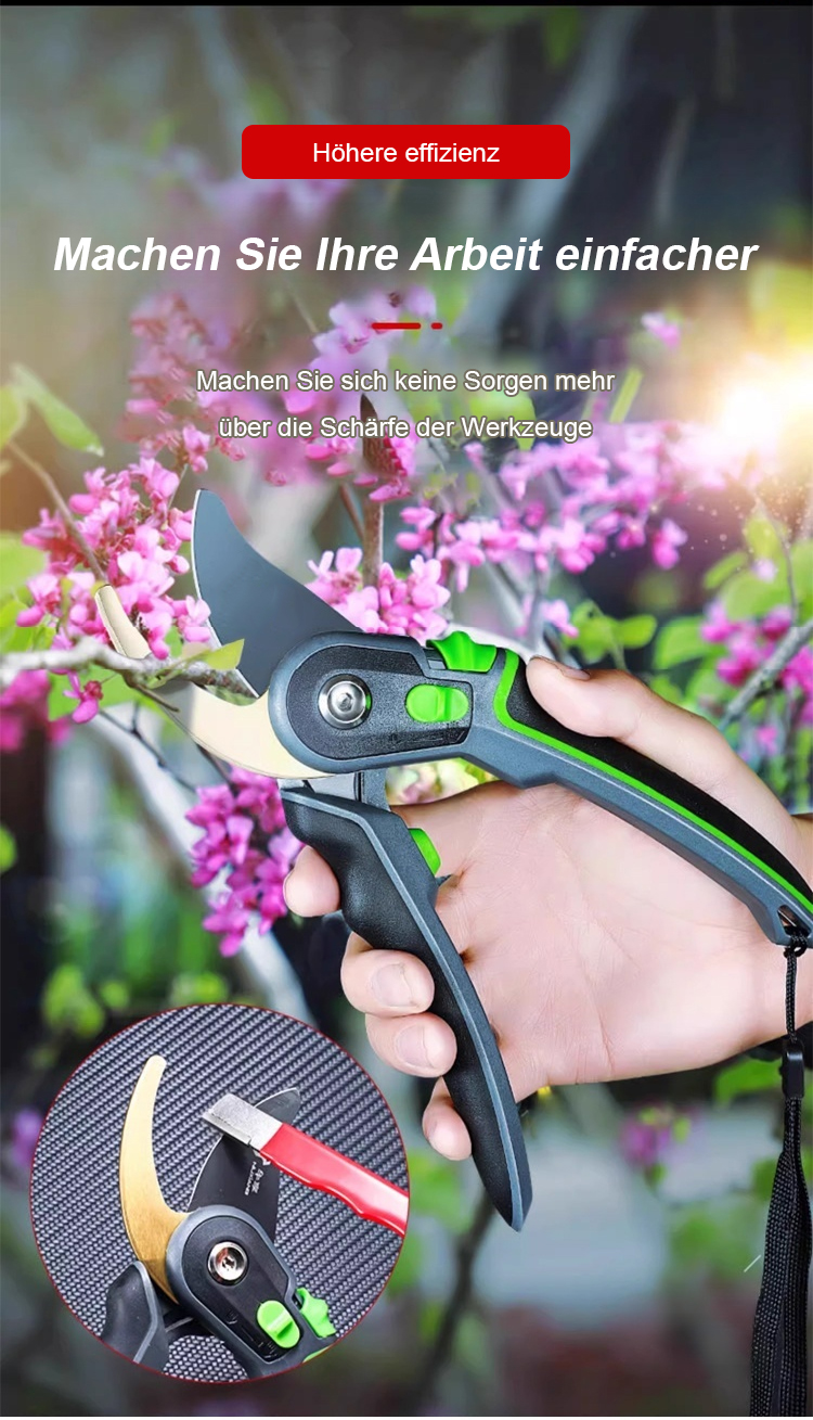 Robustes und langlebiges Handschärfgerät für Gartengeräte