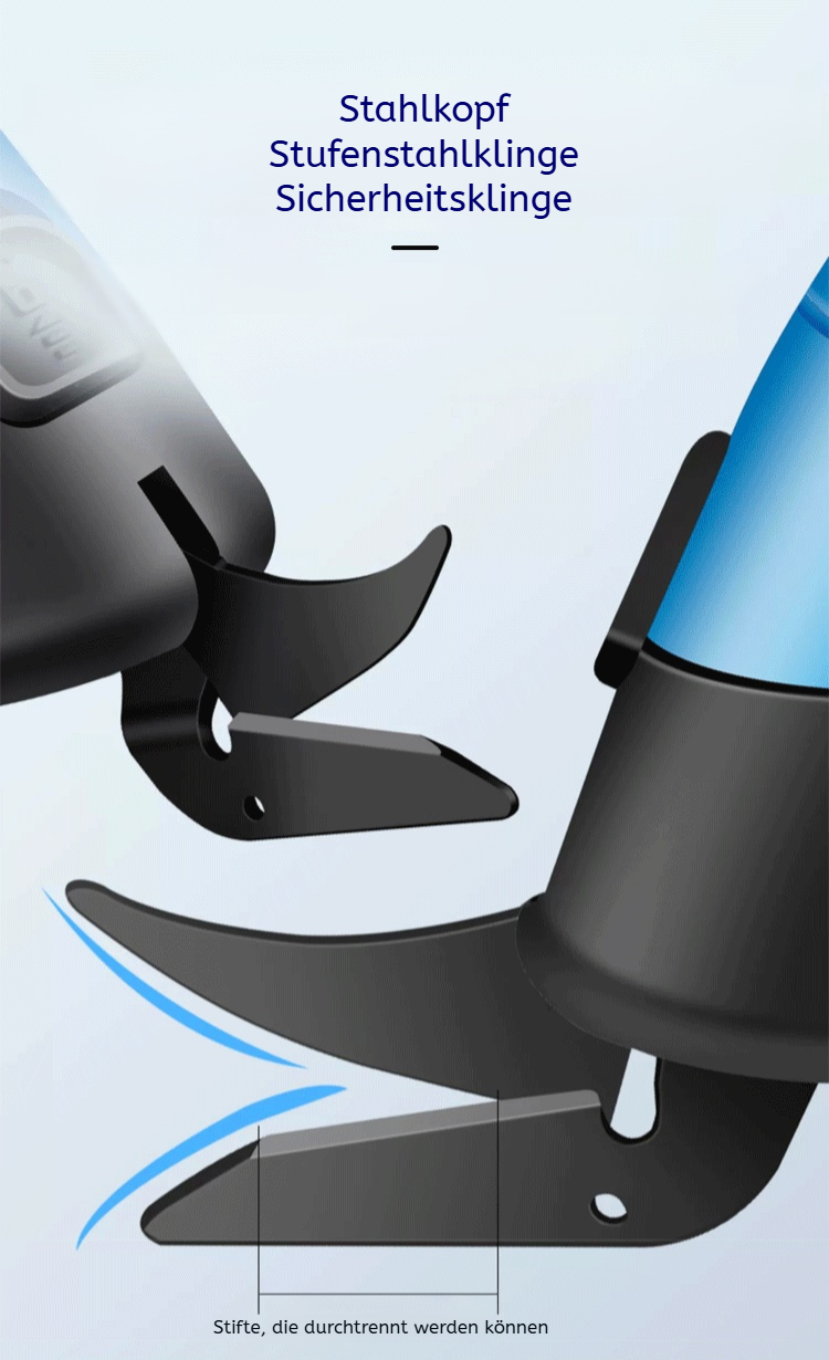 Elektrische Handschere mit wiederaufladbarem Akku