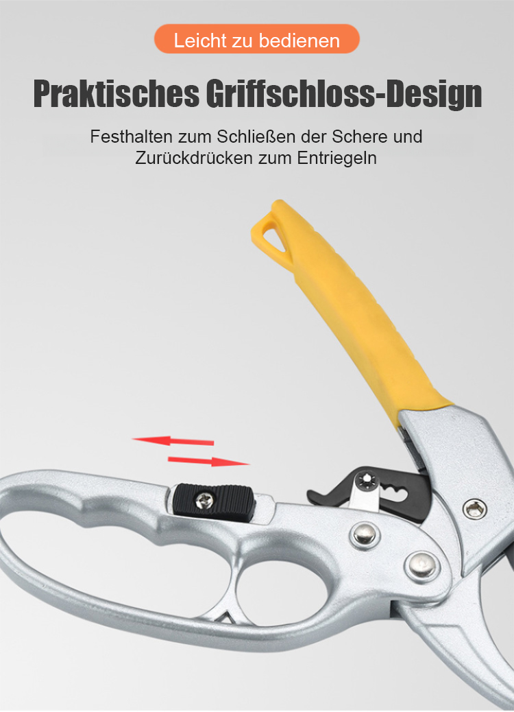 Leichte und robuste Obstbaumschnittschere für den Garten