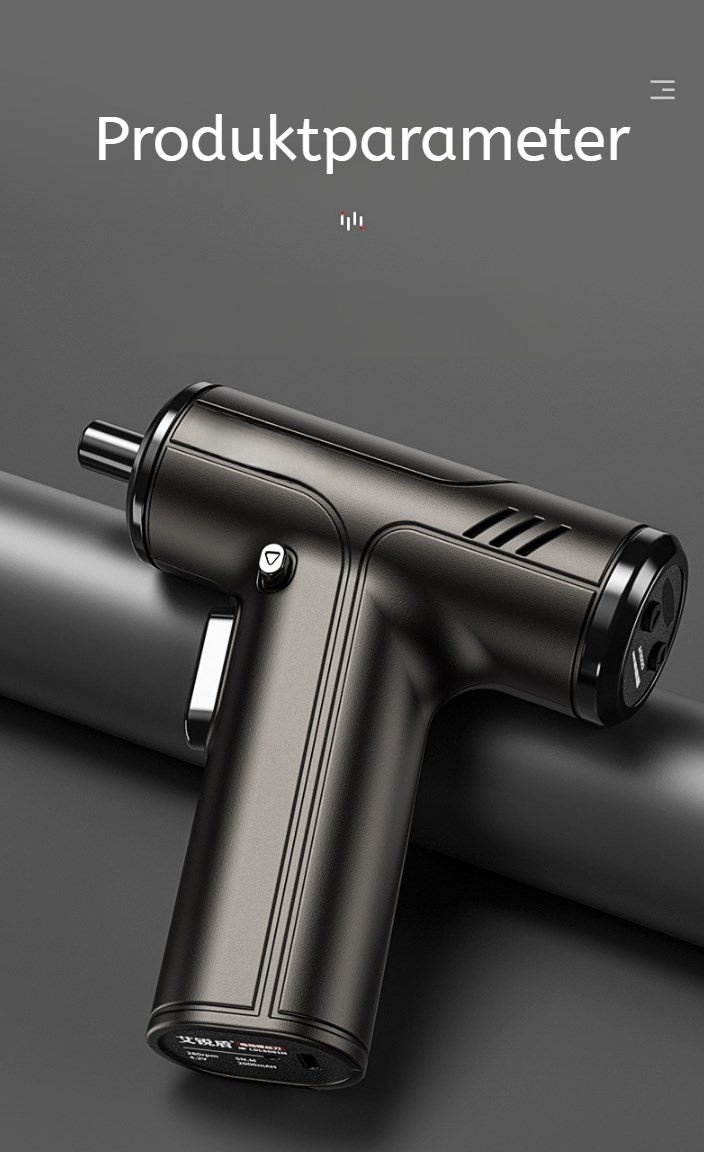 Kompakter Elektrischer Schraubendreher für präzises Arbeiten