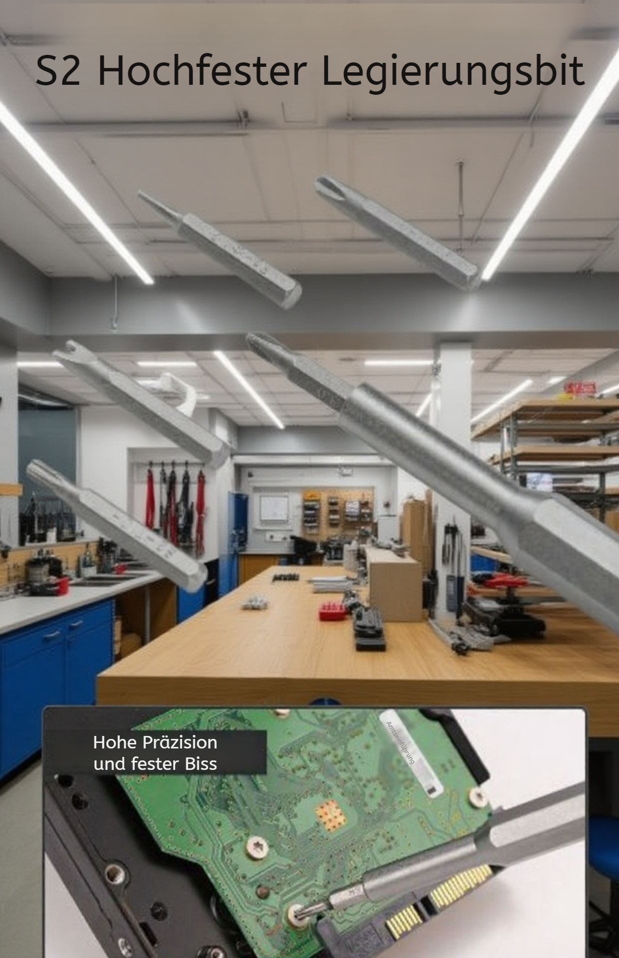 Ergonomische Schraubenzieher für komfortables Arbeiten