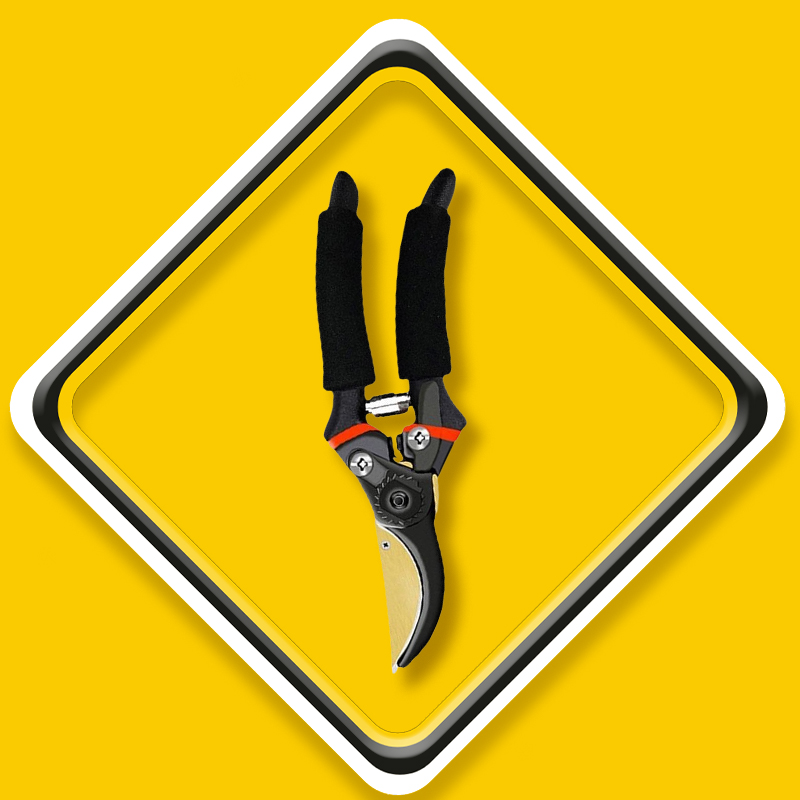 Gartenschere für präzises Schneiden