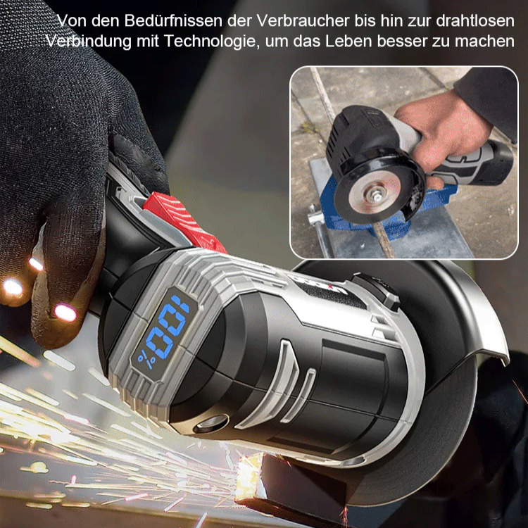 [Intelligente Digitalanzeige] Deutscher Multifunktions-Winkelschleifer