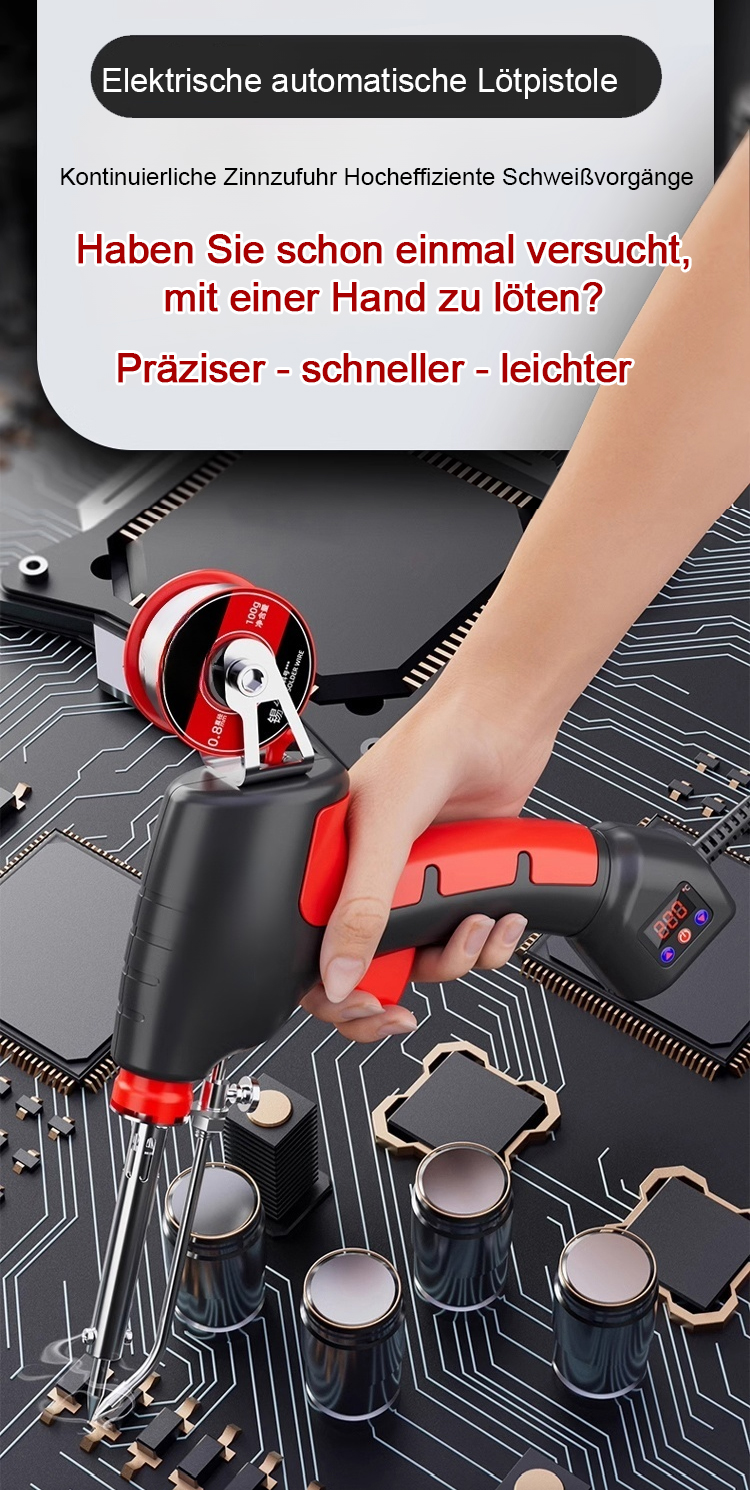 Detailansicht des Reparaturwerkzeugs für Schweißpistolen
