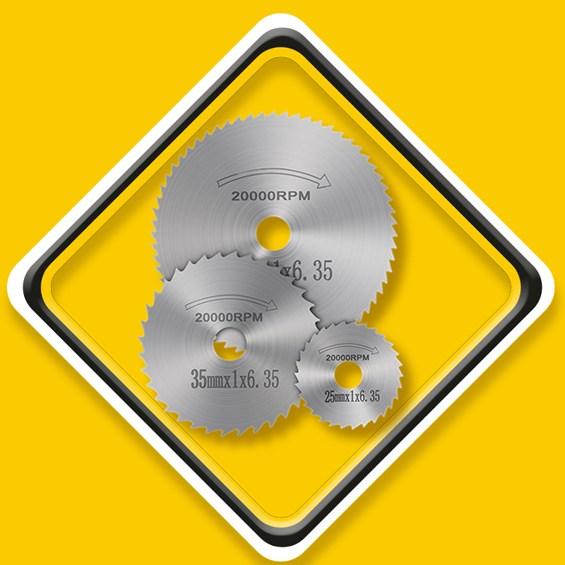 Schnellarbeitsstahl-Sägeblatt, kleines Sägeblatt-Set, elektrische Schleifmaschine, Schneidklinge