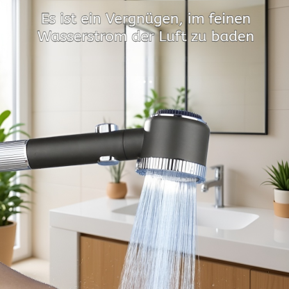 Multifunktionale Duschkopf-Set mit drei Massage-Modi und Druckverstärkung