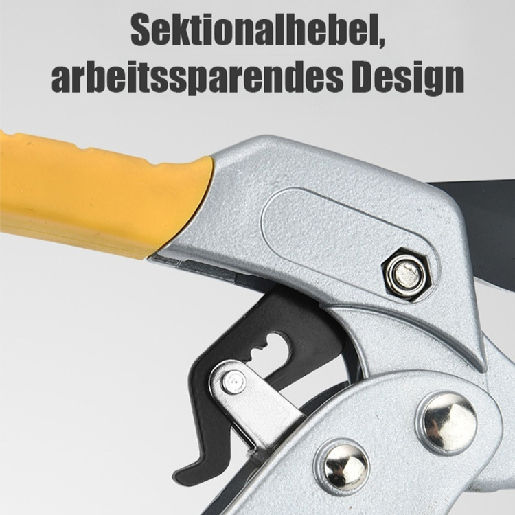 TH arbeitssparende Obstbaumschnittschere in Segmentbauweise