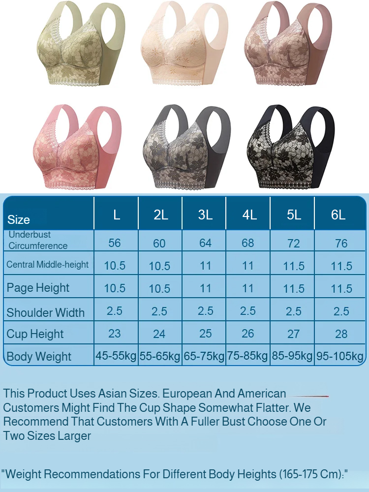 Exquisite Auswahl Spitzen Push-up Bustier-BH