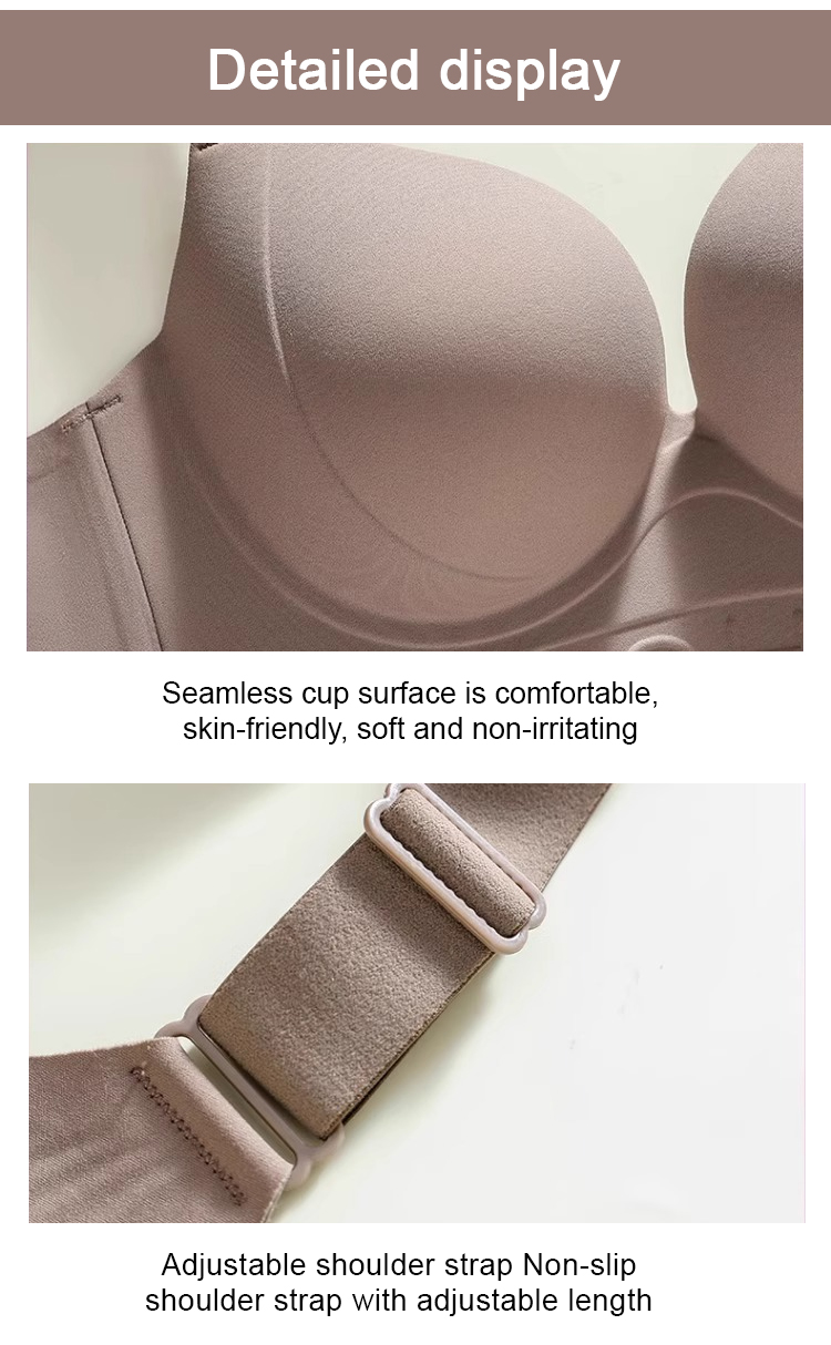 Breathable fabric sag-proof bra