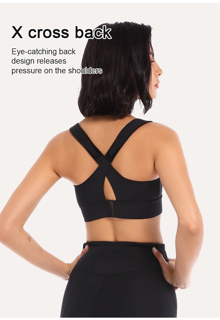 Breathable and comfortable sports bra design