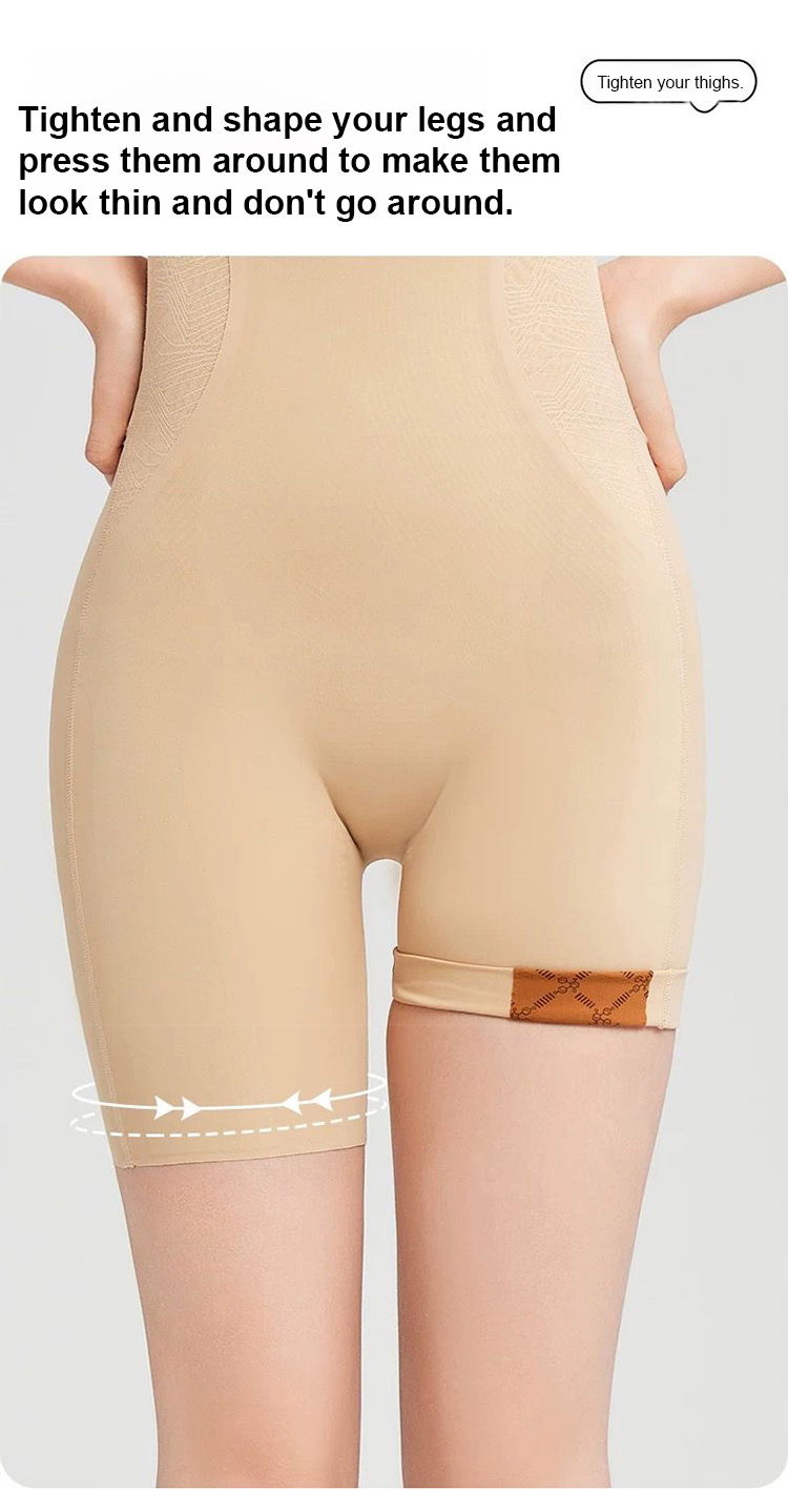 Body shaper showing smooth silhouette effect