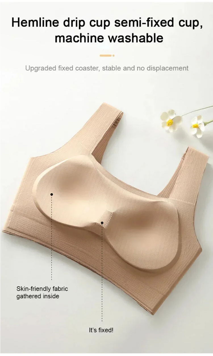 Adjustable wide straps for extra support