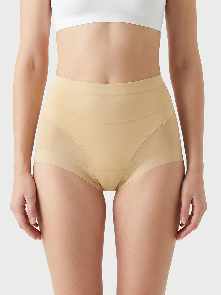 Double-Layer Slimming Lace Seamless Shapewear Panties