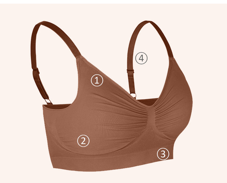Lightweight activewear bra for women